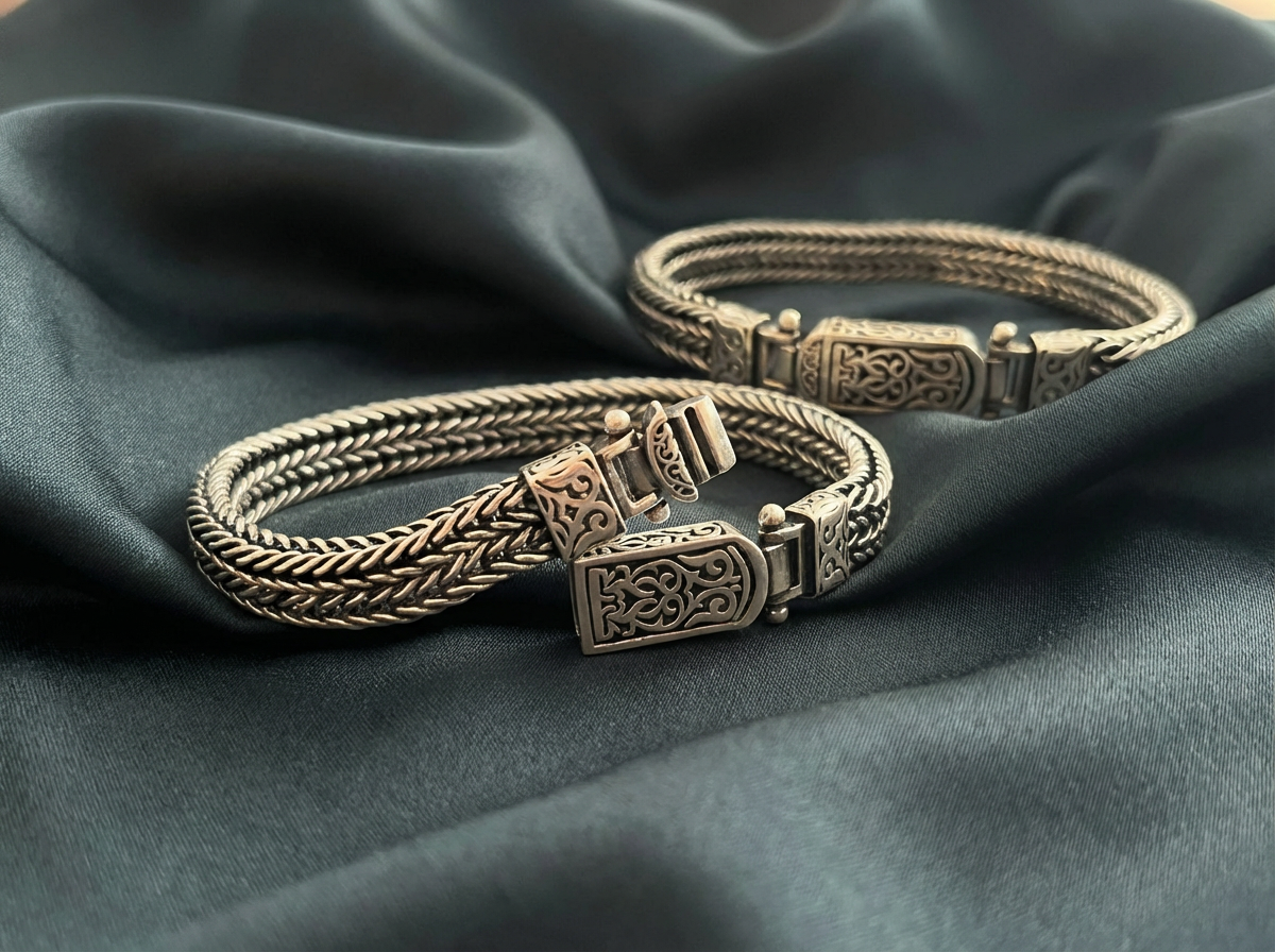 Gümüş Cihan Albora Bileklik