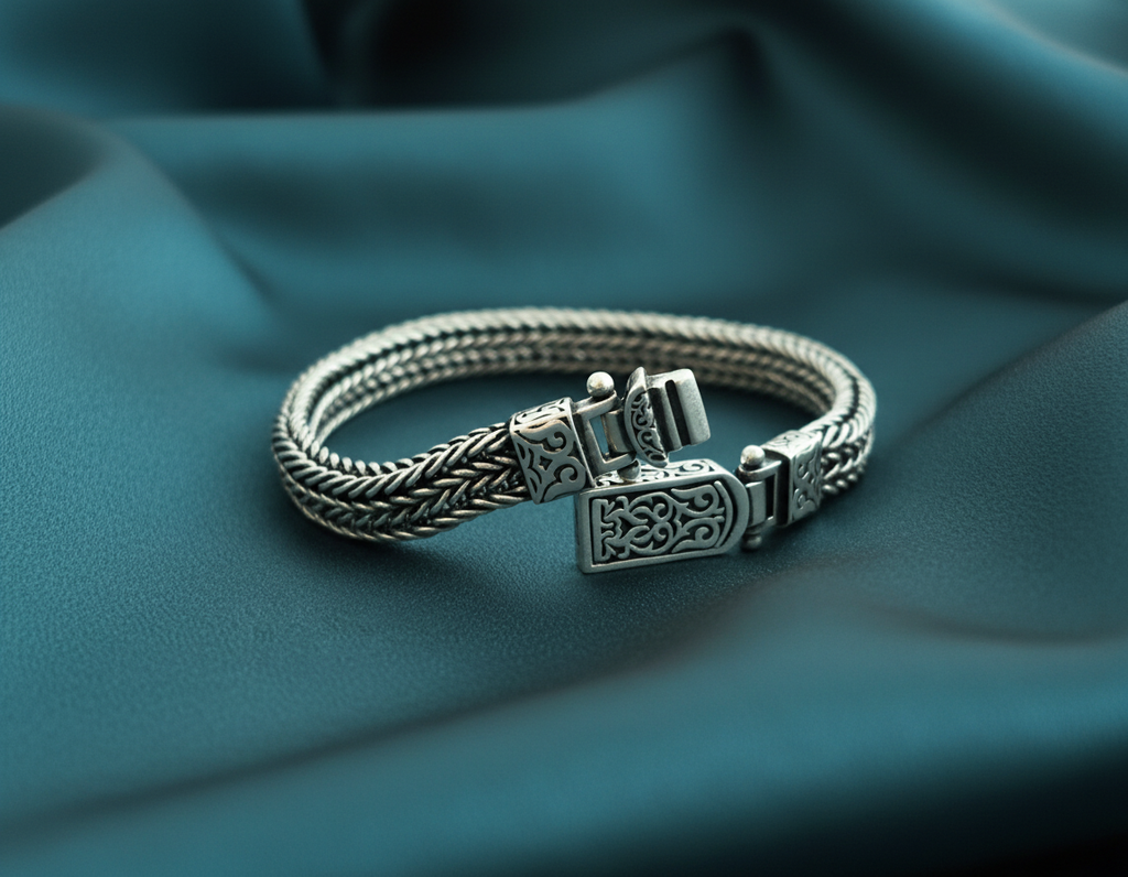 Gümüş Cihan Albora Bileklik