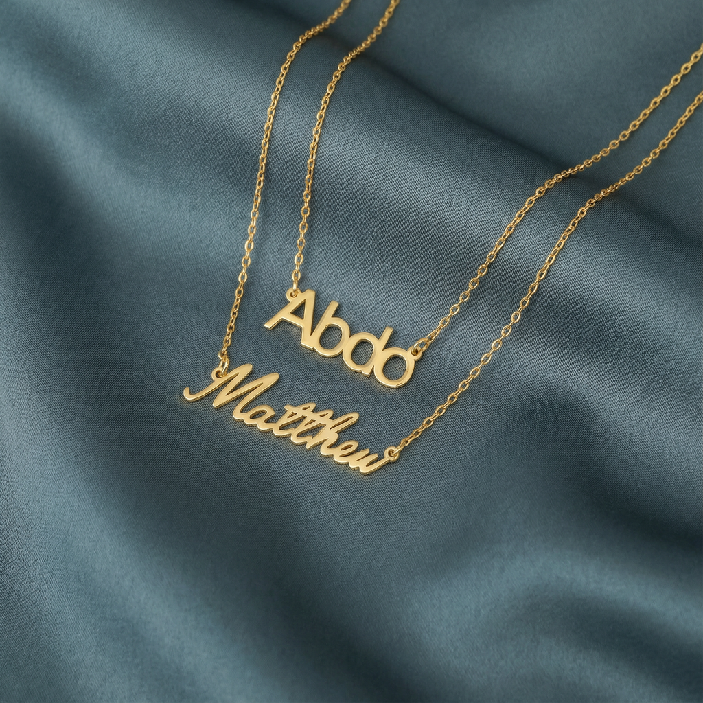 Gümüş İsimli Kolye