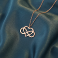 Gümüş Sonsuz Aşk Kolye