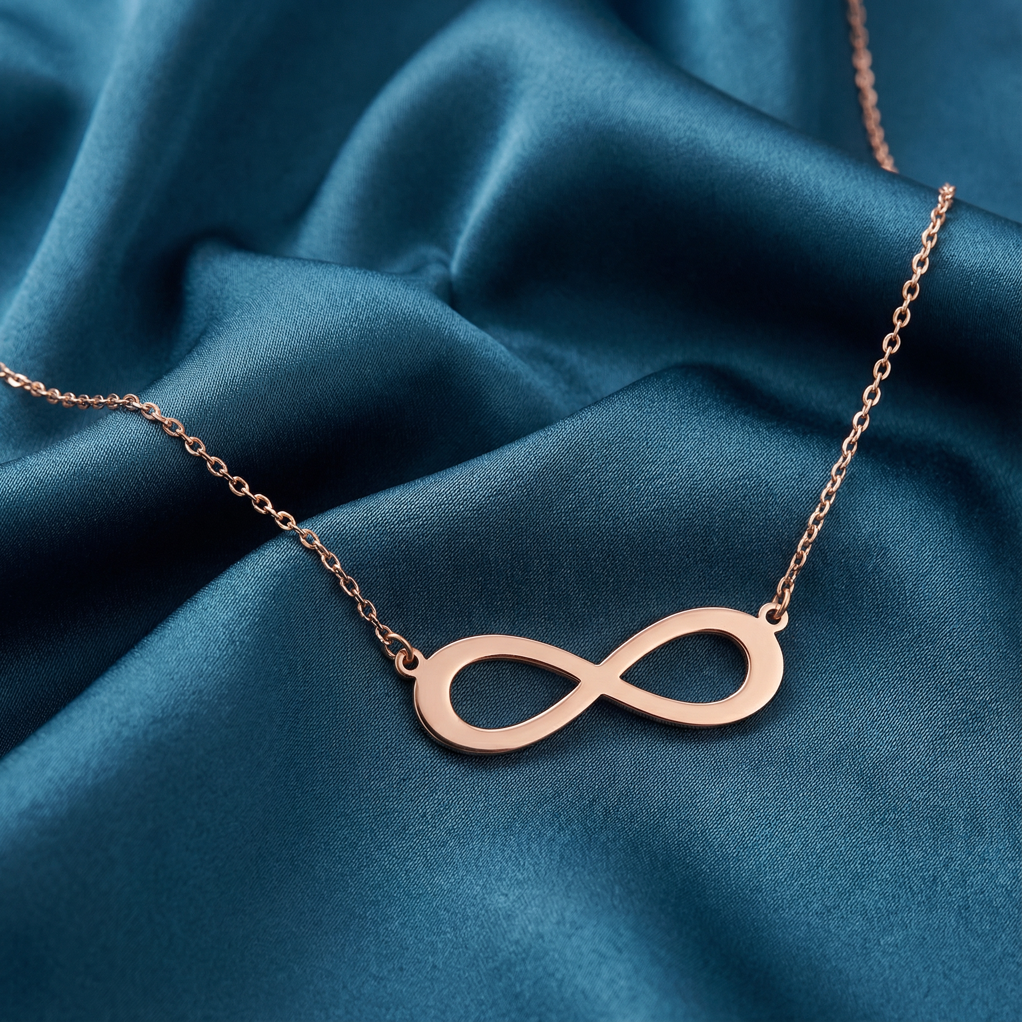 Gümüş Sonsuzluk Kolye