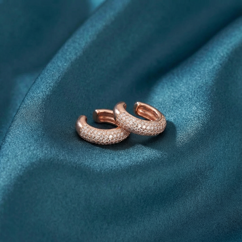 Gümüş Halka Küpe